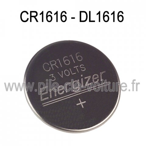 Clé Audi 2 boutons pile CR1616