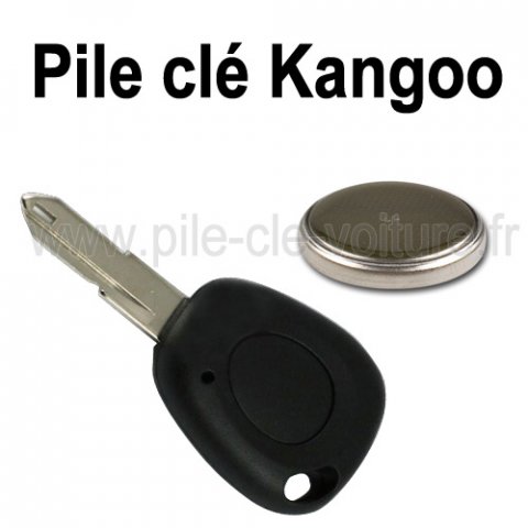 COQUE PLIP CLE BOITIER CLEF COMPATIBLE RENAULT CLIO 3 MODUS TWINGO 2 MASTER  KANGOO TRAFIC + PILE VARTA